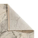 Think Rugs geneva think 1614 silver Grey Living Room Geometric Rug.