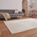 Think Rugs flores by think 1924 cream Ivory, Cream Living Room Shaggy Rug.