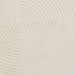 Think Rugs flores by think 1924 cream Ivory, Cream Living Room Shaggy Rug.