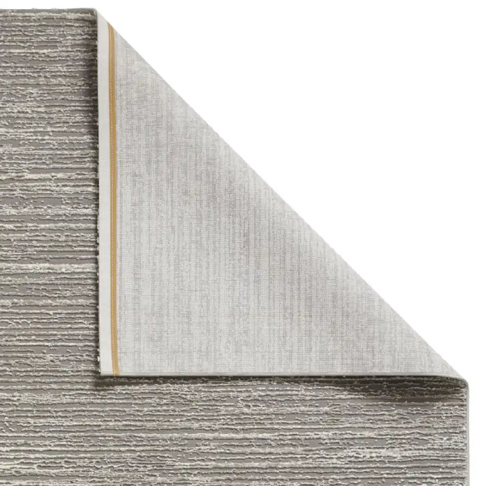 Think Rugs flores by think 1930 grey Grey Living Room Shaggy Rug.