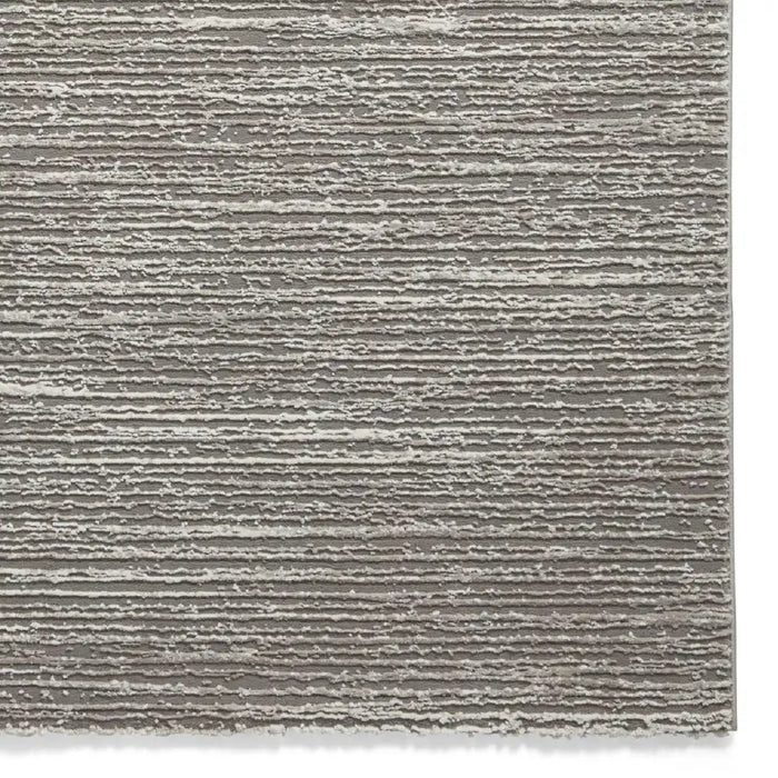 Think Rugs flores by think 1930 grey Grey Living Room Shaggy Rug.