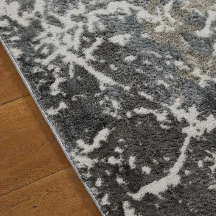 Oriental Weavers zoe 2060 l Grey, Multicoloured Living Room Geometric Rug.