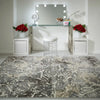 Oriental Weavers zoe 2060 l Grey, Multicoloured Living Room Geometric Rug.
