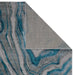 Oriental Weavers zoe 2063 l Blue, Multicoloured Living Room Geometric Rug.