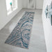 Oriental Weavers zoe 2063 l Blue, Multicoloured Living Room Geometric Rug.