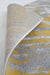 Rug Style balletto 21ea ochre grey Grey, Yellow Living Room Geometric Rug.