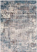 Surya valerie 2307 blue Brown, Cream Living Room Washable Rug.