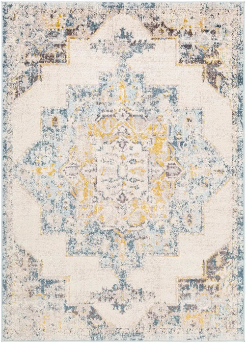 Surya lya 2309 grey Grey, Yellow Living Room  Rug.