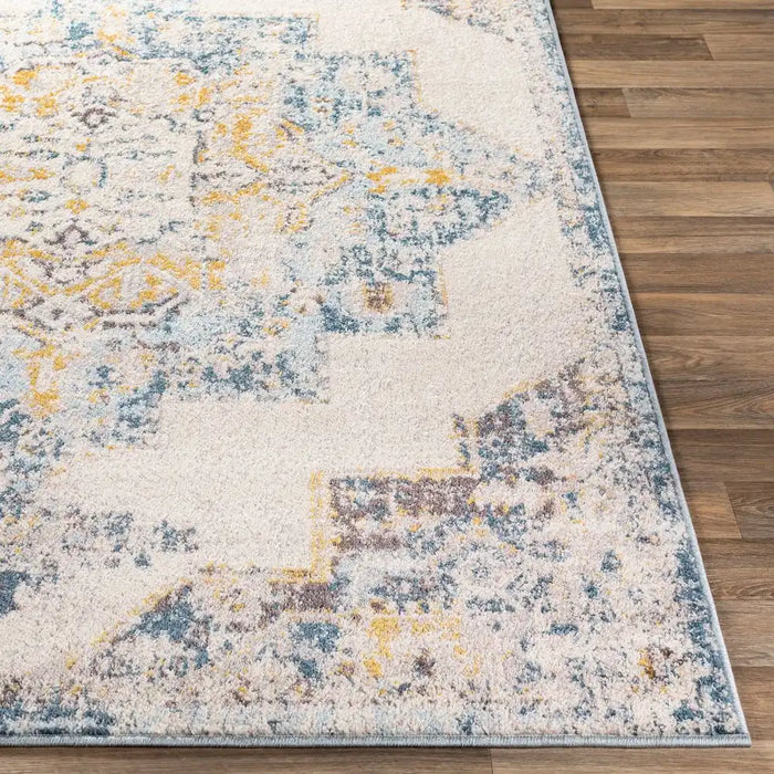 Surya lya 2309 grey Grey, Yellow Living Room  Rug.