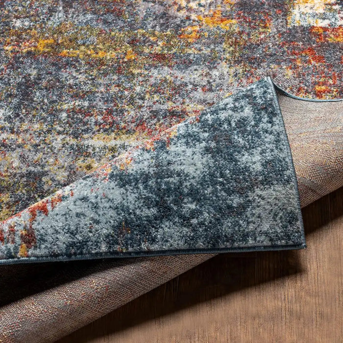 Surya valerie 2315 multicoloured Multicoloured Living Room Washable Rug.