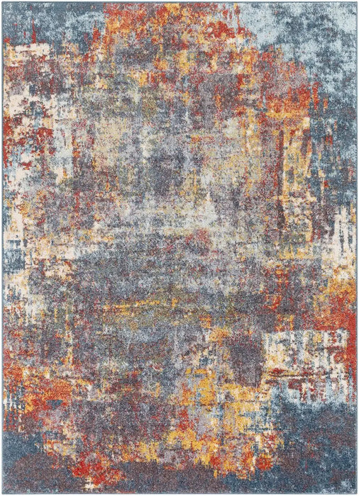 Surya valerie 2315 multicoloured Multicoloured Living Room Washable Rug.