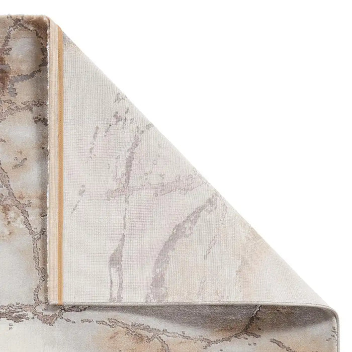 Think Rugs craft 23270 beige Grey, Beige Living Room Geometric Rug.