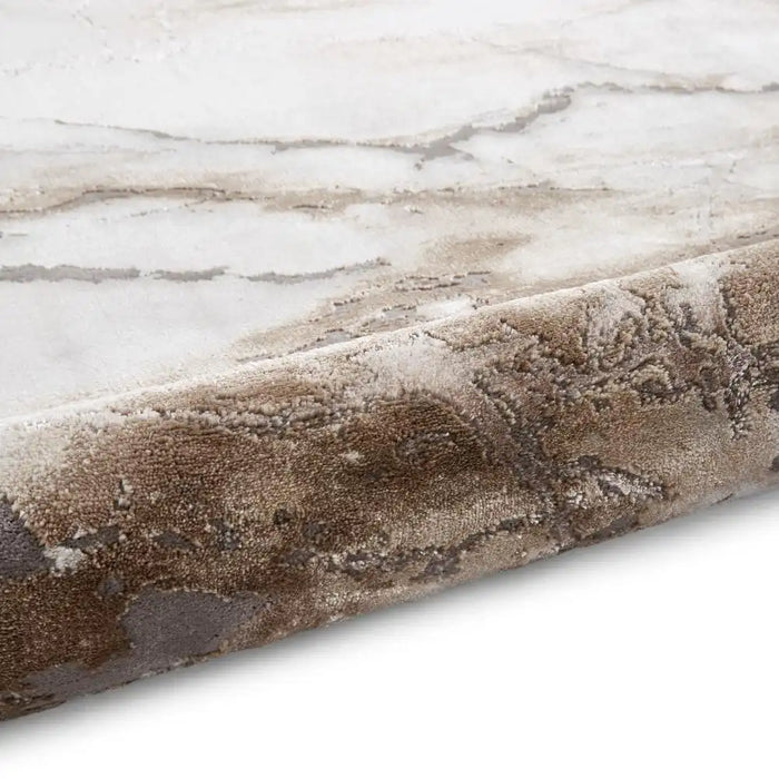 Think Rugs craft 23270 beige Grey, Beige Living Room Geometric Rug.