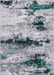 Serdim Rugs emperor 310 aqua Green, Grey Living Room Geometric Rug.