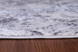 Serdim Rugs emperor 315 solarius silver Grey Living Room Geometric Rug.