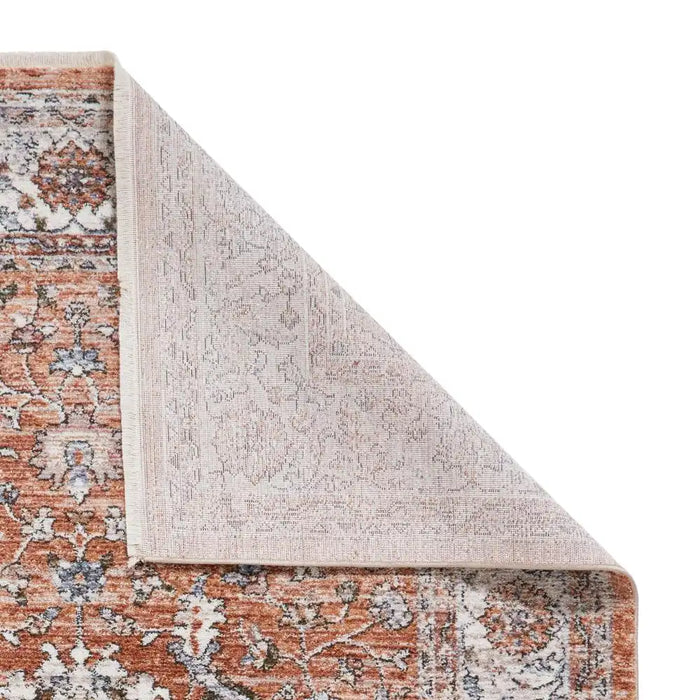 Think Rugs vintage think 35013 terracotta Orange Living Room  Rug.