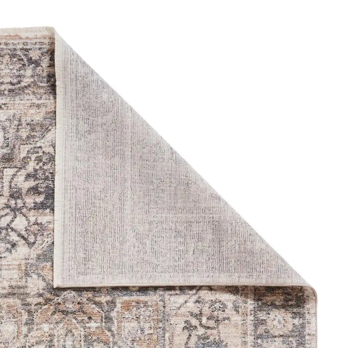 Think Rugs vintage think 35018 green Green Living Room  Rug.