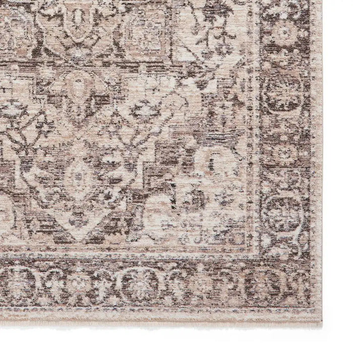 Think Rugs vintage think 35018 grey Grey Living Room  Rug.