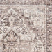 Think Rugs vintage think 35018 grey Grey Living Room  Rug.