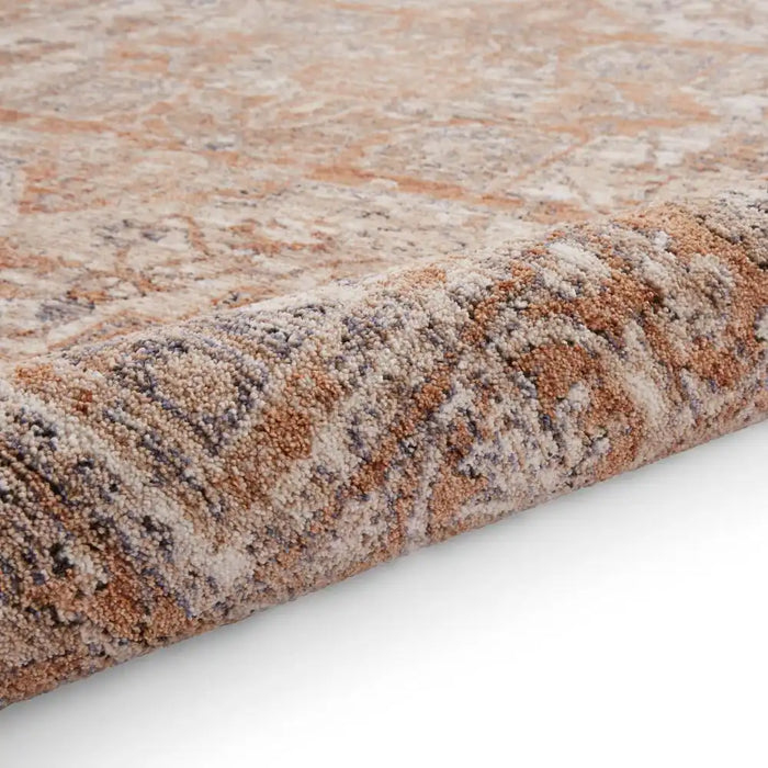 Think Rugs vintage think 35018 terracotta Orange Living Room  Rug.