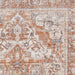 Think Rugs vintage think 35018 terracotta Orange Living Room  Rug.