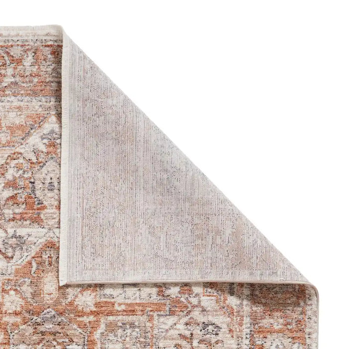 Think Rugs vintage think 35018 terracotta Orange Living Room  Rug.