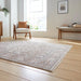 Think Rugs vintage think 35027 beige Beige Living Room  Rug.
