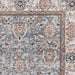 Think Rugs vintage think 35027 blue Blue Living Room  Rug.