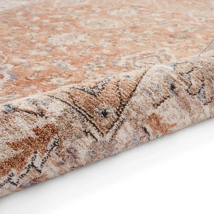 Think Rugs vintage think 35027 terracotta Orange Living Room  Rug.