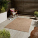 Think Rugs nomad indoor outdoor 5004 brown Brown Living Room  Rug.