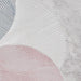 Think Rugs creation 50097 pink blue Blue, Multicoloured, Pink Living Room Floral Rug.