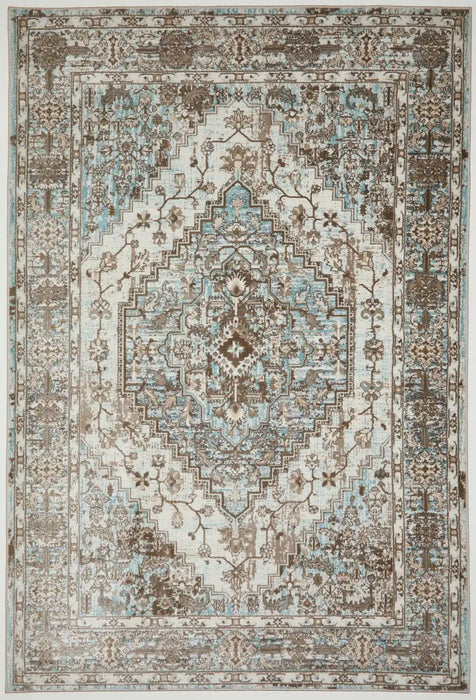 HMC vintage ultimate 552ag blue anthra Blue, Grey Living Room  Rug.