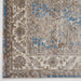 HMC vintage ultimate 553a2 blue Blue Living Room  Rug.