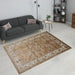 HMC vintage ultimate 553a2 ochre Yellow Living Room  Rug.