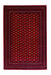 Think Rugs dubai 62096 red Red Living Room  Rug.