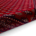 Think Rugs dubai 62096 red Red Living Room  Rug.