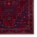 Think Rugs dubai 62101 red Red Living Room  Rug.