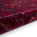Think Rugs dubai 62101 red Red Living Room  Rug.