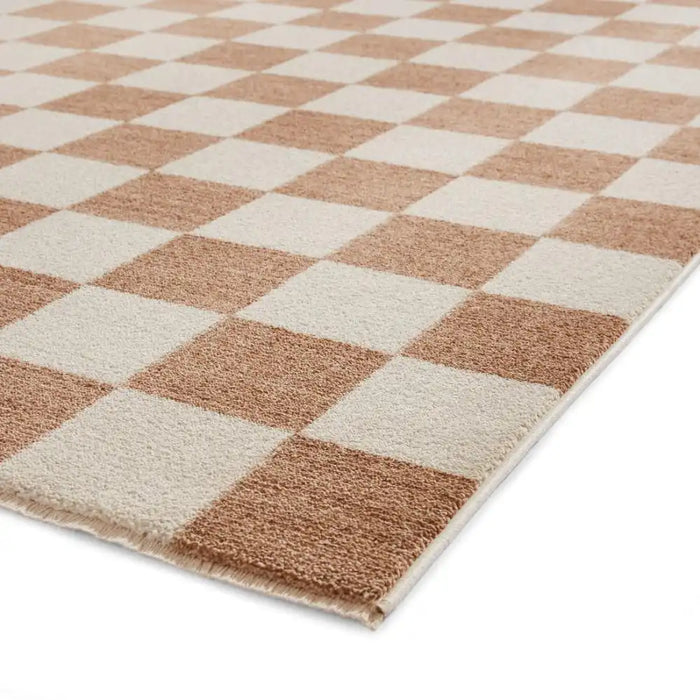 Think Rugs baltimore 66618 beige Beige, Ivory Living Room Geometric Rug.