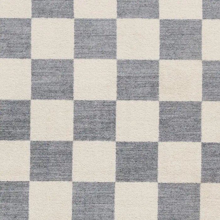 Think Rugs baltimore 66618 blue Blue, Ivory Living Room Geometric Rug.