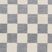 Think Rugs baltimore 66618 blue Blue, Ivory Living Room Geometric Rug.
