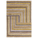 Asiatic matrix asiatic 79 network gold Yellow Living Room Wool Rug.