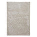 Think Rugs ideal shaggy 80260 silver Grey Living Room Geometric Rug.