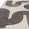 Asiatic matrix asiatic 87 arches Ivory Living Room Wool Rug.