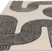 Asiatic matrix asiatic 87 arches Ivory Living Room Wool Rug.
