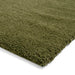 Think Rugs sierra 9000 olive Green Living Room Shaggy Rug.