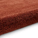 Think Rugs sierra 9000 terracotta Orange Living Room Shaggy Rug.