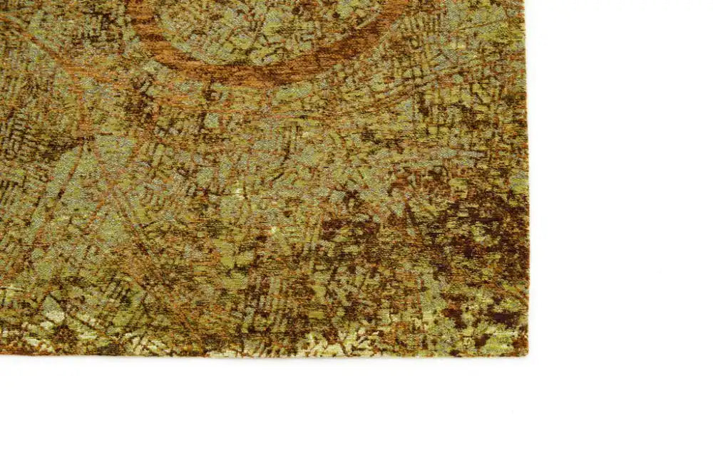 Louis de Poortere cities 9320 london green meadows Brown, Green Living Room  Rug.