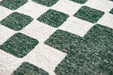 Louis de Poortere chess 9339 chess deep green Green Living Room  Rug.