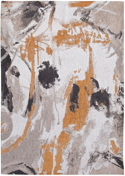 Louis de Poortere fresque 9344 fresque middle of Multicoloured, Cream Living Room  Rug.